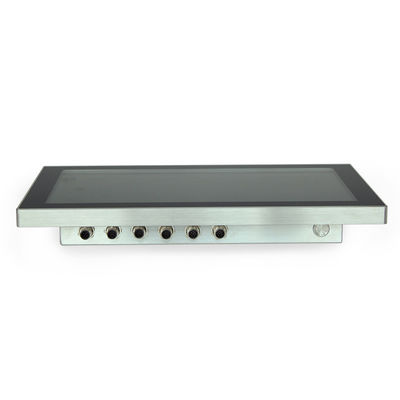 PC de acero inoxidable química del panel de la industria HDMI, ordenador médico Fanless IP66