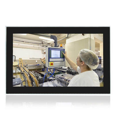 PC capacitiva resistente del panel táctil de agua, SUS304 ordenador del panel médico de 15,6 pulgadas