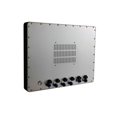Uso Fanless de Windows Hmi de la pantalla táctil de la caja metálica X86 IP69K de la PC rugosa del panel