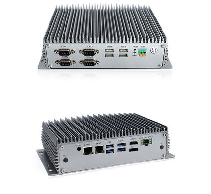 PC integrada industrial dual Intel Core I78565U de la caja de HDMI VGA 20W