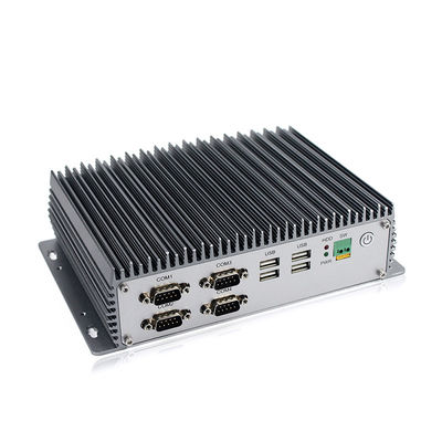 Control industrial de la automatización industrial de Intel Core I7 de los puertos de Mini Pc Fanless Two Ethernet