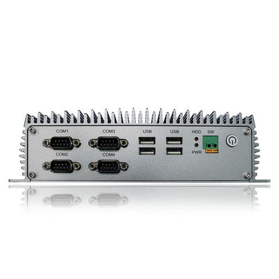 Productos de ordenador industriales integrados, PC Fanless de la caja de J1900 3855U I3 I5 HDMI VGA