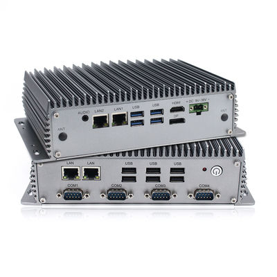 Rugoso Fanless industrial del acuerdo de la PC I5 del OEM Win10 DDR4L MSATA mini integrado