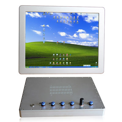 Uso Fanless de Windows Hmi de la pantalla táctil de la caja metálica X86 IP69K de la PC rugosa del panel