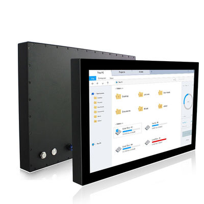 21,5 prenda impermeable completamente sellada 1920 x de la PC del panel de la pulgada IP67 resolución 1080