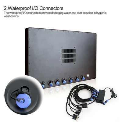 21,5" rugoso pantalla táctil resistente de la PC del panel de Windows10 IP67