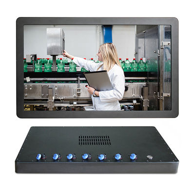 21,5" rugoso pantalla táctil resistente de la PC del panel de Windows10 IP67