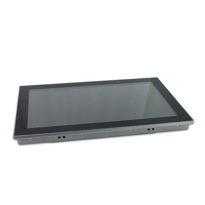 Prenda impermeable del tamaño Ip65 del monitor capacitivo de escritorio 15,6 del tacto 1920x1080”