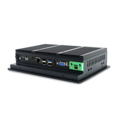 Soporte Fanless industrial del panel de la PC de la pantalla táctil capacitiva RJ45 mini