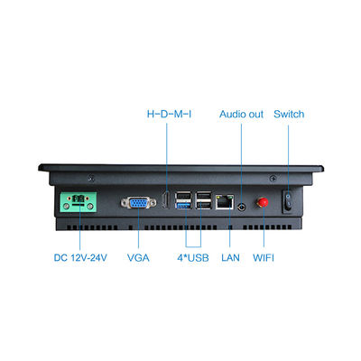 8,4&quot; pantalla táctil industrial de la PC del panel de 800*600 IP65 HMI con Wifi