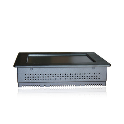 Pantalla táctil Fanless industrial de Dual Core 3855U AIO de la PC de Linux Celeron mini
