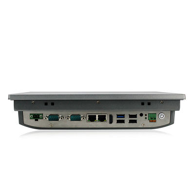 PC integrada industrial Fanless J1900 RS232 RS422 RS485 del panel táctil de 10 pulgadas