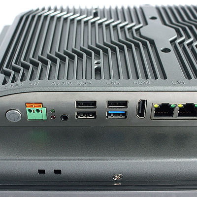 Wifi BT industrial todo en una prenda impermeable de Intel I3 8vo X86 Ubuntu de la pantalla táctil de la PC