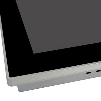 Voltaje amplio I7-8665U del completamente 15in del ordenador industrial de la pantalla táctil