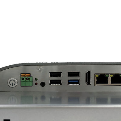 Voltaje amplio I7-8665U del completamente 15in del ordenador industrial de la pantalla táctil