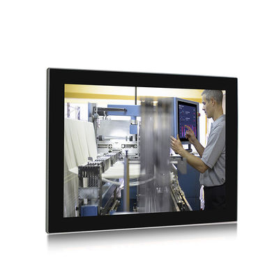 Voltaje amplio I7-8665U del completamente 15in del ordenador industrial de la pantalla táctil