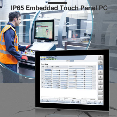 IP65 RJ45 TPM2.0 integró soporte de la pared de la GEN I5-8365U de la PC del panel táctil el 8vo