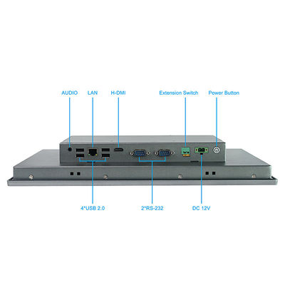 Prenda impermeable industrial de la PC Ip65 del panel táctil de Wifi Android de la mesa del OEM