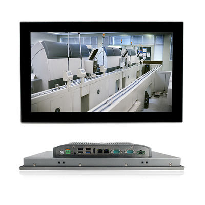 PC industrial granangular del panel táctil de 4G WiFi Bluetooth monitor rugoso de la pantalla táctil de 17,3 pulgadas