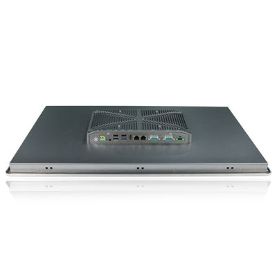 PC integrada Fanless 24&quot; del tacto de IOT I3 8145U Windows 10 RS232 VGA PCAP