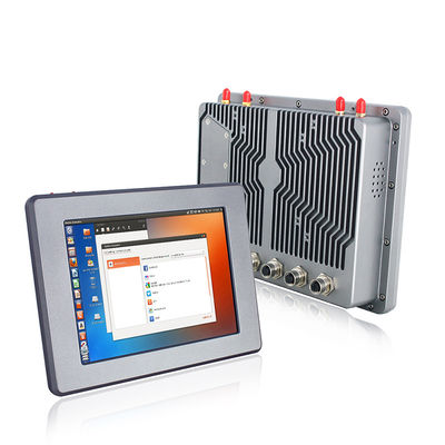 PC del panel de 800*600 J1900 12V IP67 tamaño de 8,4 pulgadas rugoso con la pantalla táctil