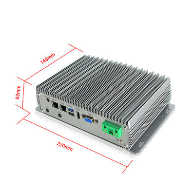 PC Fanless industrial de la entrada del borde mini