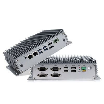 8vo ordenador industrial integrado Fanless Mini Box Pc de la GEN I5 8265U
