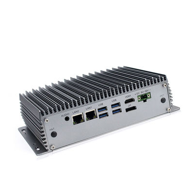 PC dual del ODM I5 8265U 24vdc Lan Industrial Embedded Box para los sistemas de IOT