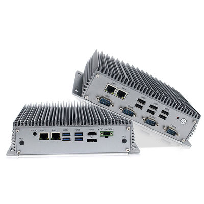 La base Fanless industrial rugosa I3 Windows10 de las PC de la caja integró los ordenadores industriales