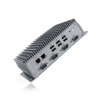 PC Fanless industrial de Rs485 I7 8565U mini, I7 Fanless integrado Mini Pc