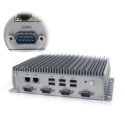 La base Fanless industrial rugosa I3 Windows10 de las PC de la caja integró los ordenadores industriales