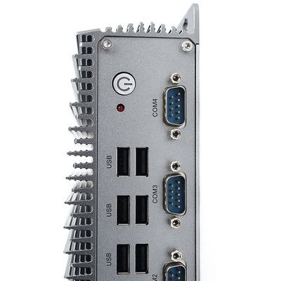 PC Fanless industrial de Rs485 I7 8565U mini, I7 Fanless integrado Mini Pc