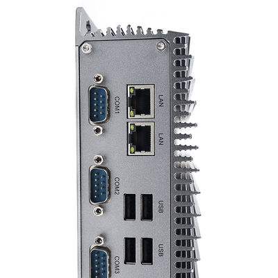 Mini PC Fanless industrial rugosa Intel Core I3-8145U Dual Core 2.1GHz con el LAN de 4 X