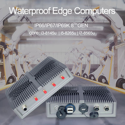 La PC industrial de RS232 Windows, I7 8565U integró la PC micro Fanless de las soluciones del ordenador