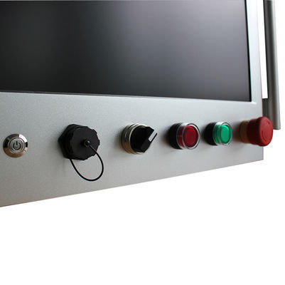Ip65 17 regulador de dispositivo programable industrial de la PC 3855U del panel táctil de la pulgada
