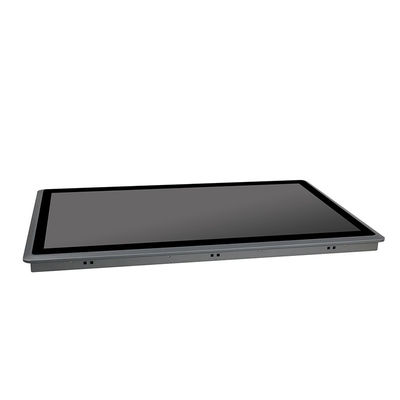 La PC 24&quot; del panel táctil de VEAS Android EMMC 8G 20W 250cd/M2 HDMI VGA DVI entró