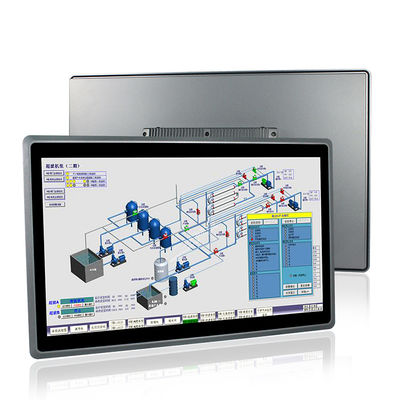 PC multi del panel táctil de Linux HMI, 24 monitores industriales de la pantalla táctil de la pulgada