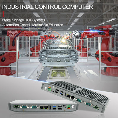 PC integrada industrial de la caja de RS232 TPM2.0 para el SSD de la máquina MSATA 64G del plasma del CNC