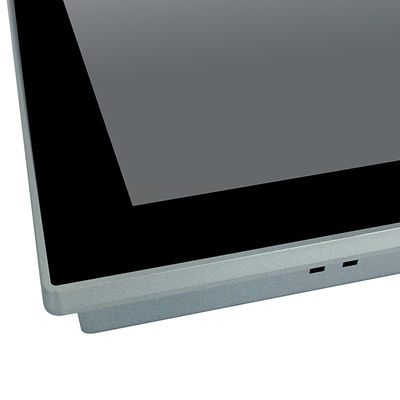 aleación de aluminio capacitiva del monitor 450cd/M2 del tacto de 1280x1024 NTSC PCAP