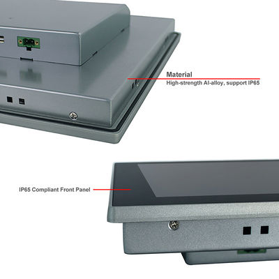 aleación de aluminio capacitiva del monitor 450cd/M2 del tacto de 1280x1024 NTSC PCAP