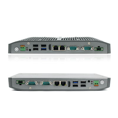 15W la mini PC Fanless industrial I5-8265u 2400MHz integró la cáscara de aluminio