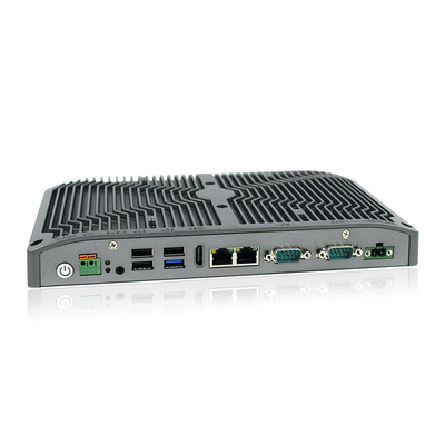 aleación integrada Fanless Shell de 20W DC36V Mini Pc J1900 I3 I5 I7 X86