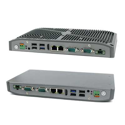 La aleación integrada Fanless Shell J1900 1.5A de la PC de la caja RS232 integró a Mini Pc