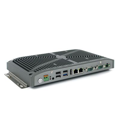 TPM2.0 mini aleación Fanless industrial Shell With Dual Lan de la PC 15W
