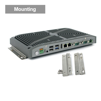CPU integrada rugosa Fanless I5-8265U 25W del ordenador DC9V de HDMI