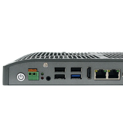 Aleación Shell 25w Mini Pc Fanless I7-8565u TPM2.0 con el Lan dual