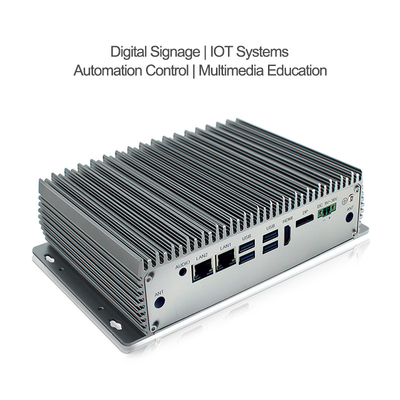 La PC integrada industrial Fanless de la caja modificó J1900 para requisitos particulares quad-core