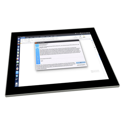 PC industrial quad-core toda del panel táctil de J1900 2.0GHz en un Ip65 Fanless