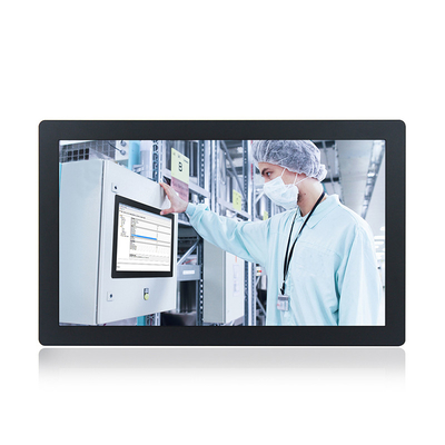 Tacto resistente de la pulgada TPM 2,0 industriales del equipo de escritorio 21,5 de la PC del panel de Win10 Iot J1900 HMI
