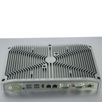 PC 24V 21,5&quot; de la pantalla táctil de I7-8565U IP65 ordenador industrial Fanless de FHD LED